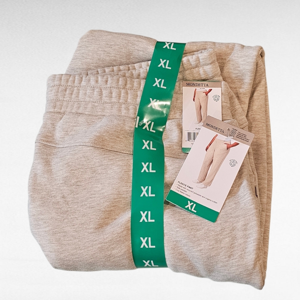 Mondetta Tan Fleece Pants Size XL